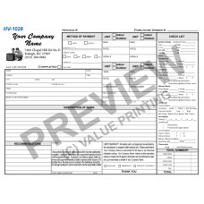 HV-1026 HVAC Refrigeration Invoice